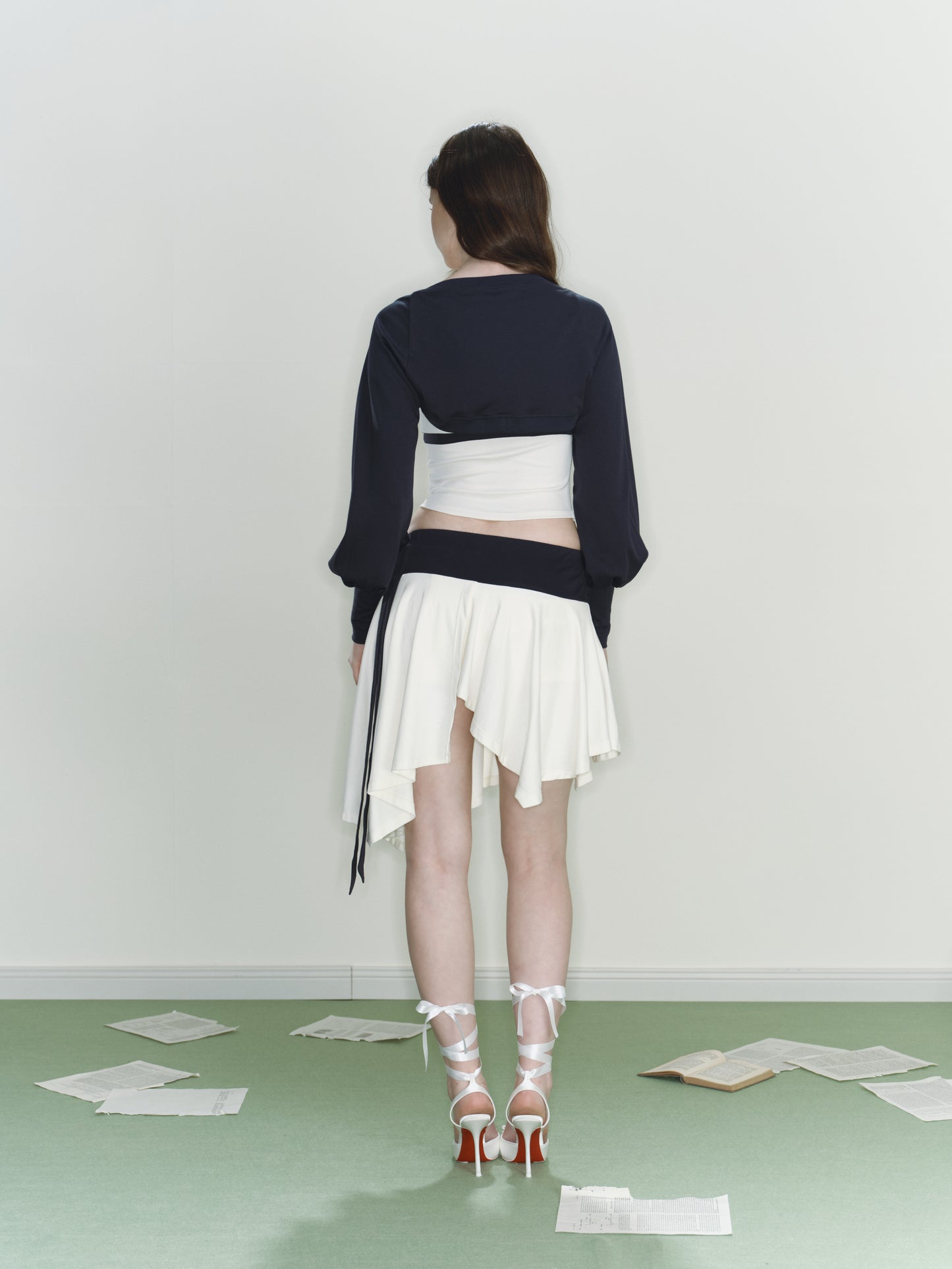 Swan Bolero Knit Set (SHIPS BY 7/20)