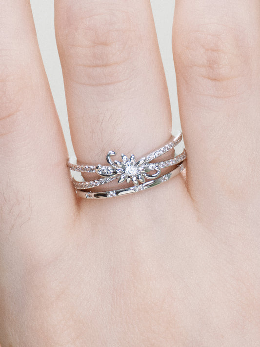 Daisy’s Diary Ring Set