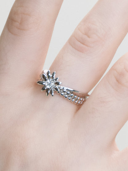 Daisy Orbit Rotatable Ring