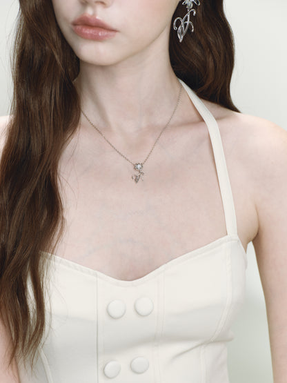 Daisy Pixie Rotatable Necklace
