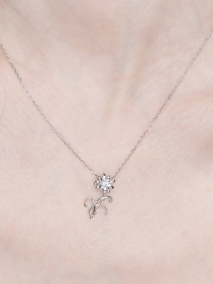 Daisy Pixie Rotatable Necklace