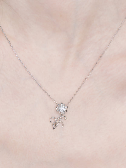 Daisy Pixie Rotatable Necklace