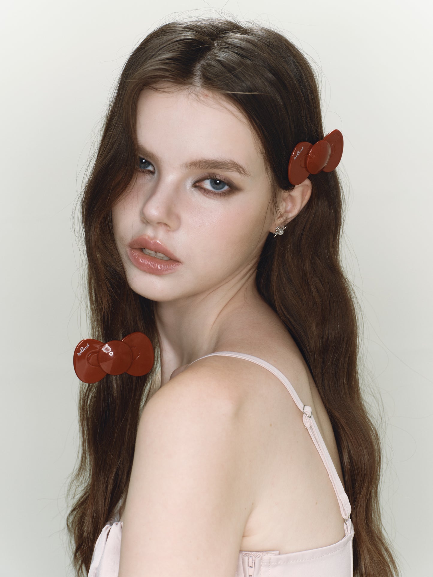 Red Bow Hairclip