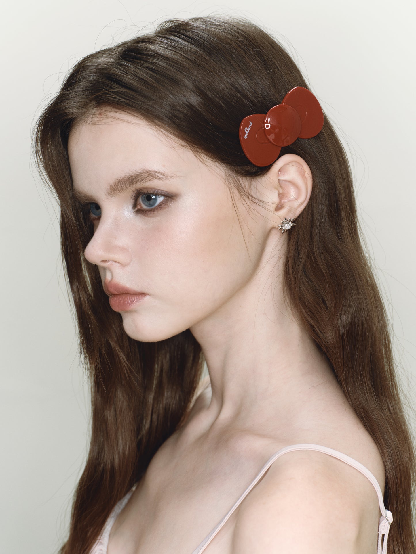 Red Bow Hairclip