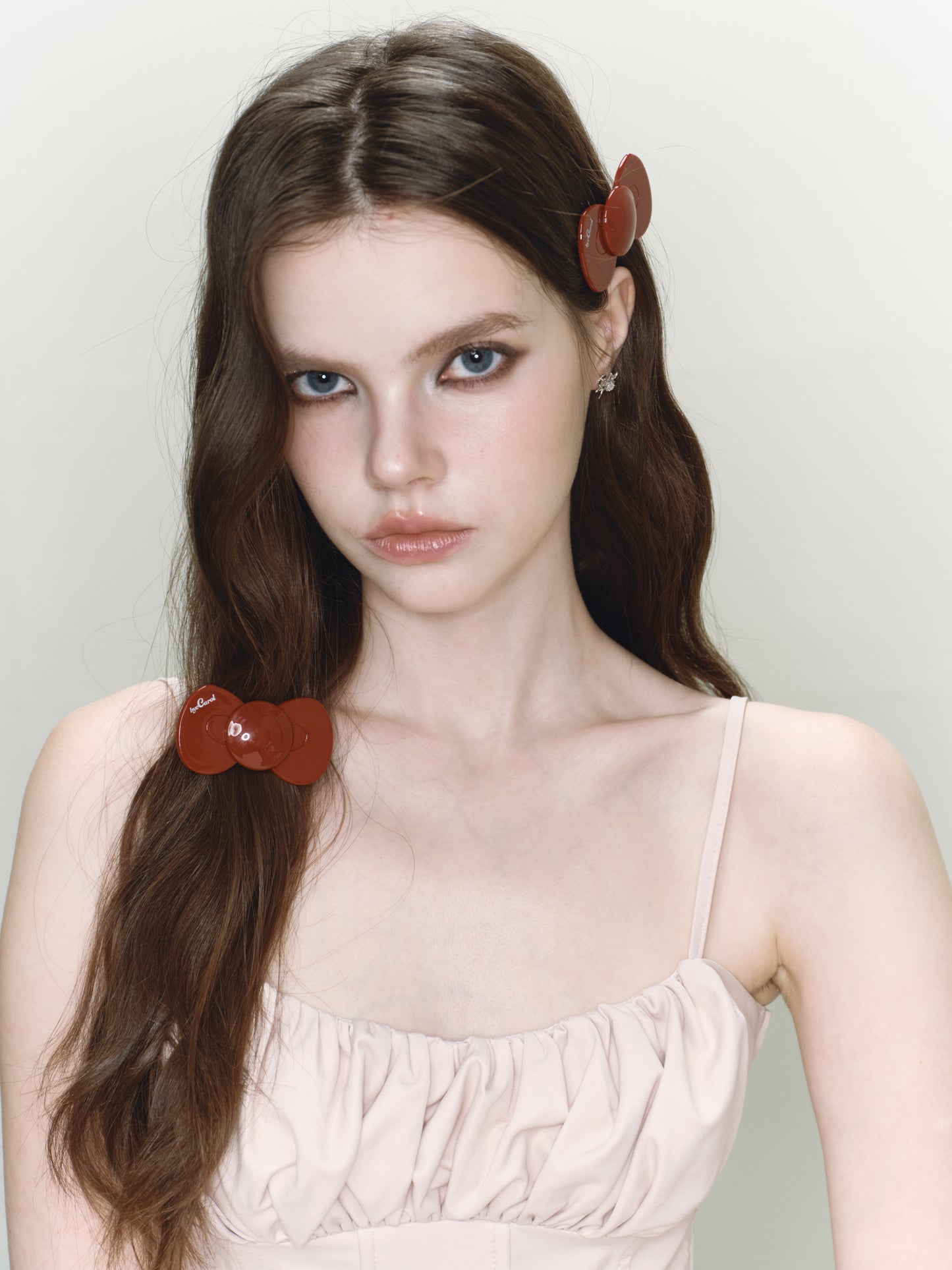Red Bow Hairclip