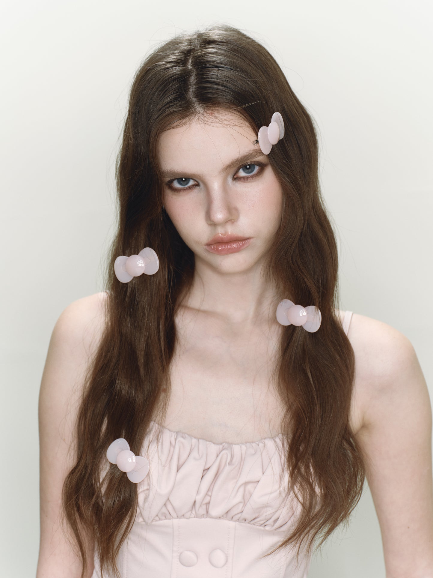 Pink Mini Bow Hairclip