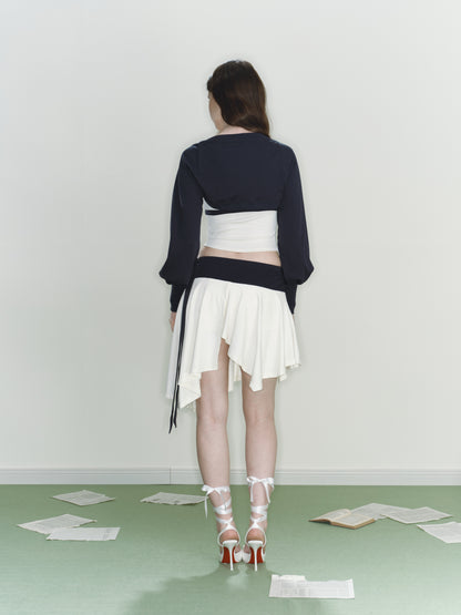 Swan Knit Skirt (SHIPS BY 7/20)