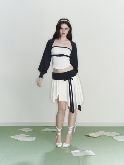 Swan Bolero Knit Set (SHIPS BY 7/20)