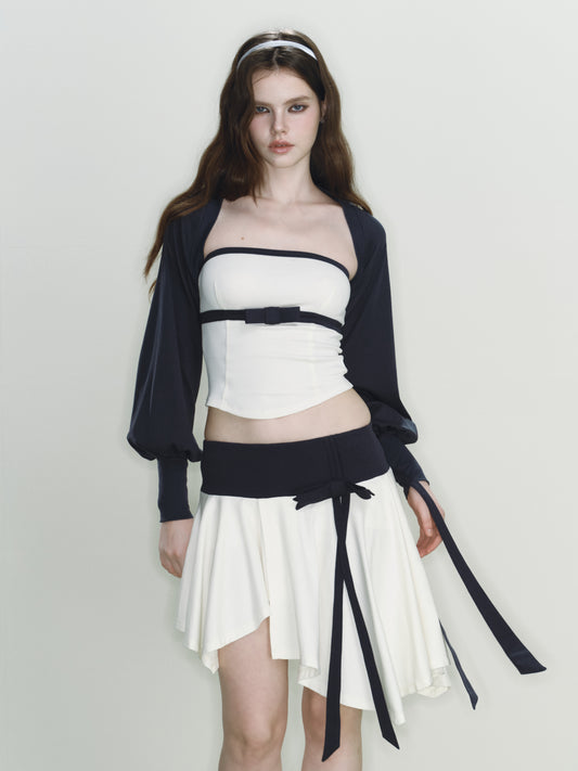 Swan Bolero Knit Set