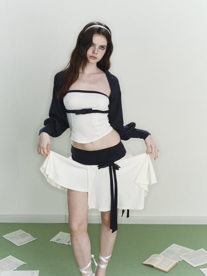 Swan Bolero Knit Set (SHIPS BY 7/20)
