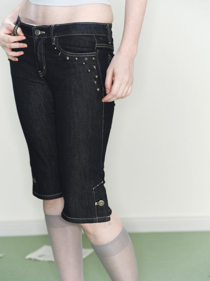 Starry Capri Jeans