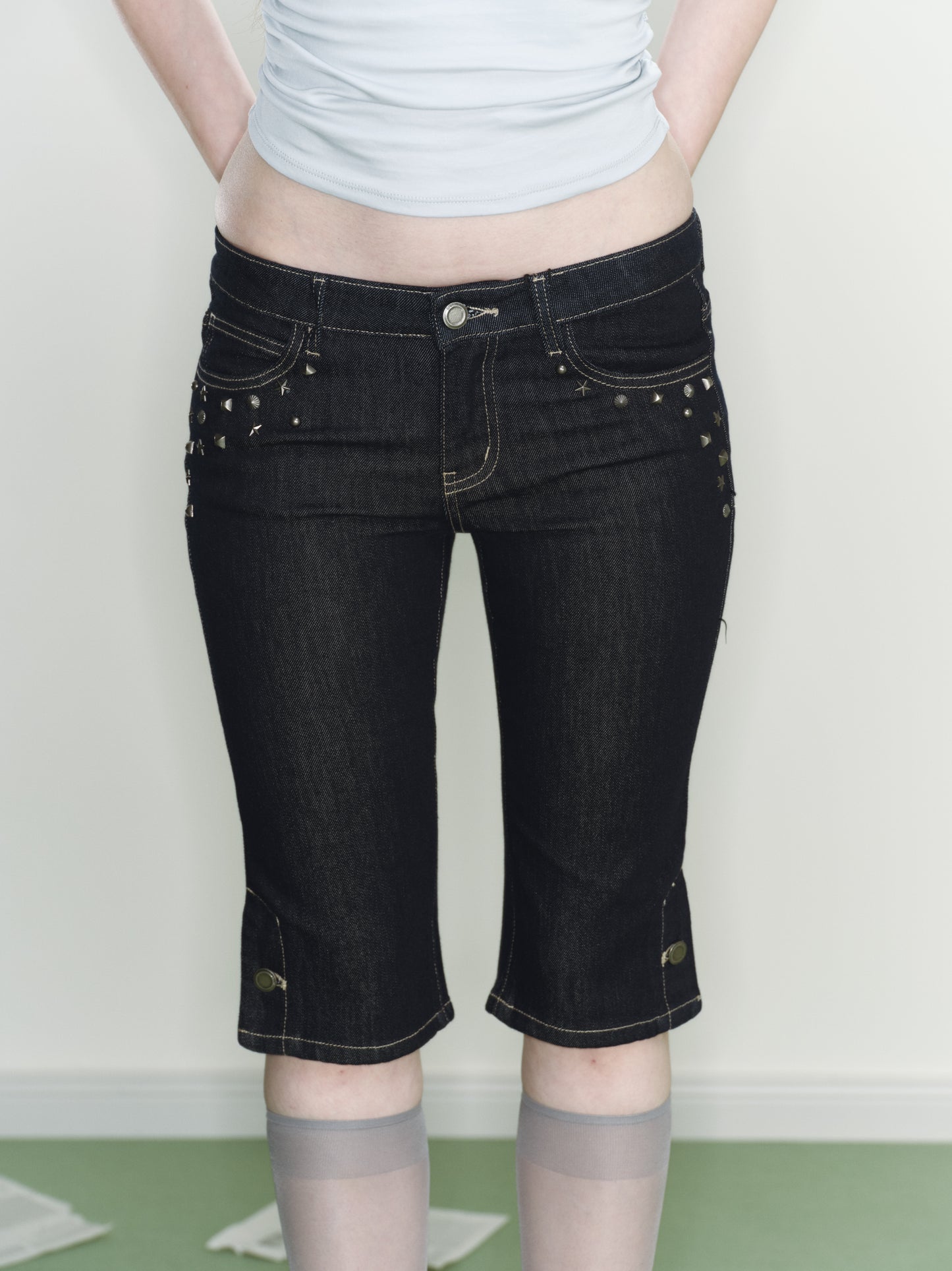 Starry Capri Jeans