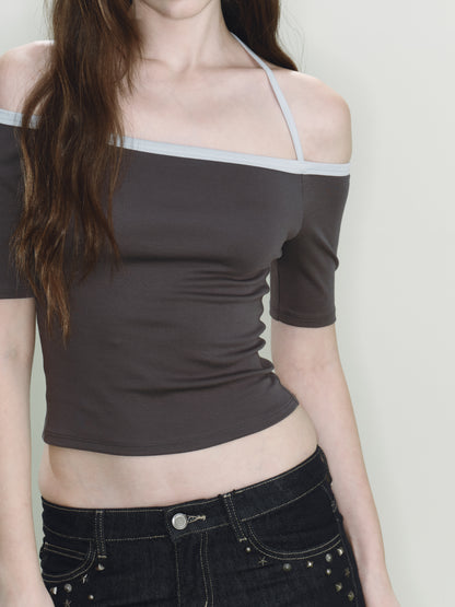 Jinx Knit Top (Grey)