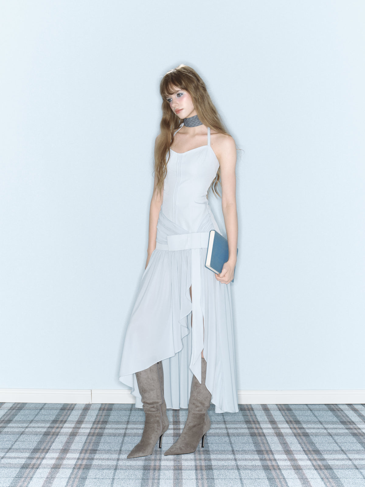 Last Dance Corset Dress (Blue)