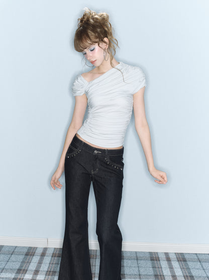 Tangled Knit Top (Blue)