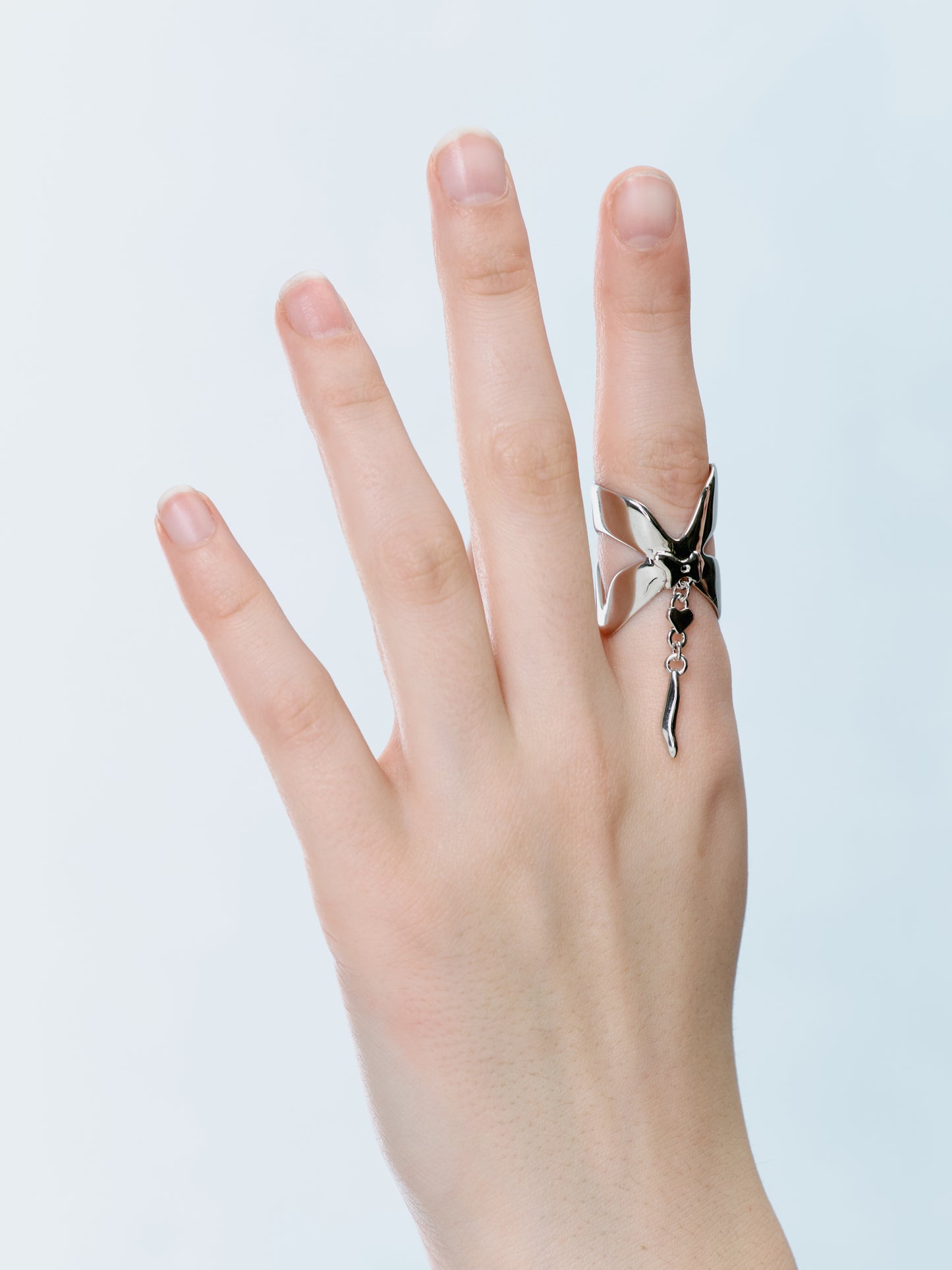 Silver Winding Ring