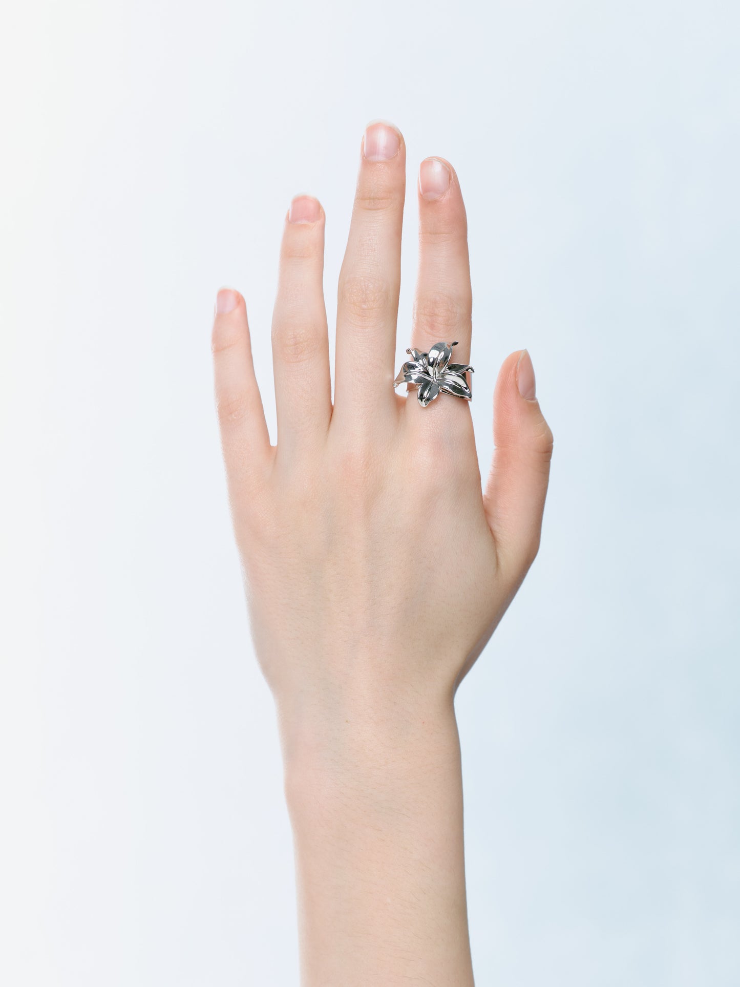 Polished Still Lily Ring