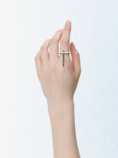 Polished Dagger Ring