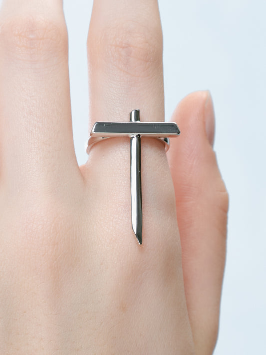 Polished Dagger Ring