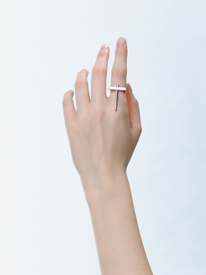 Matte Dagger Ring