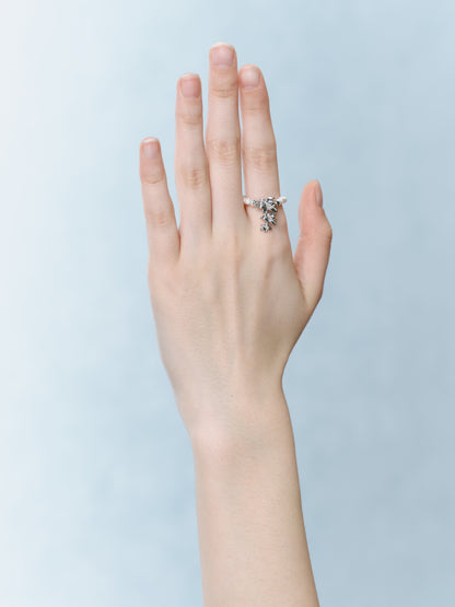 Pearl Lily Ring