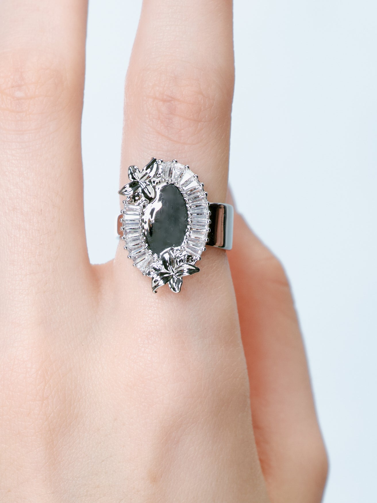 Lily Mirror Ring