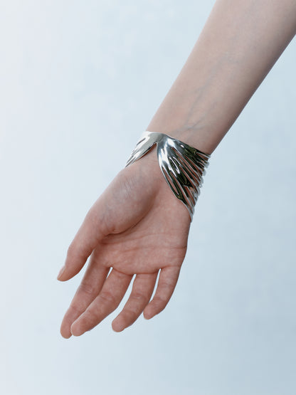 Silver Winding Bracelet