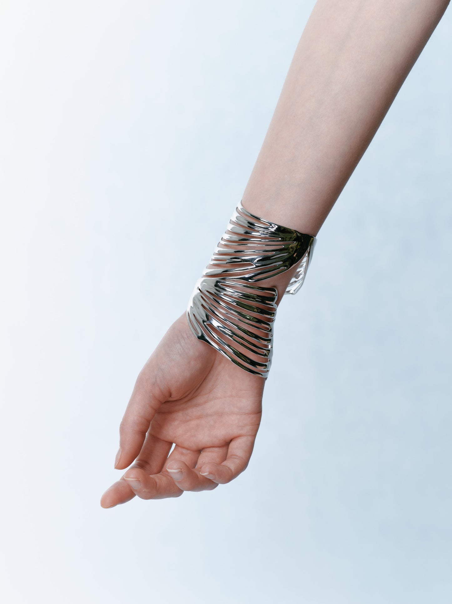 Silver Winding Bracelet