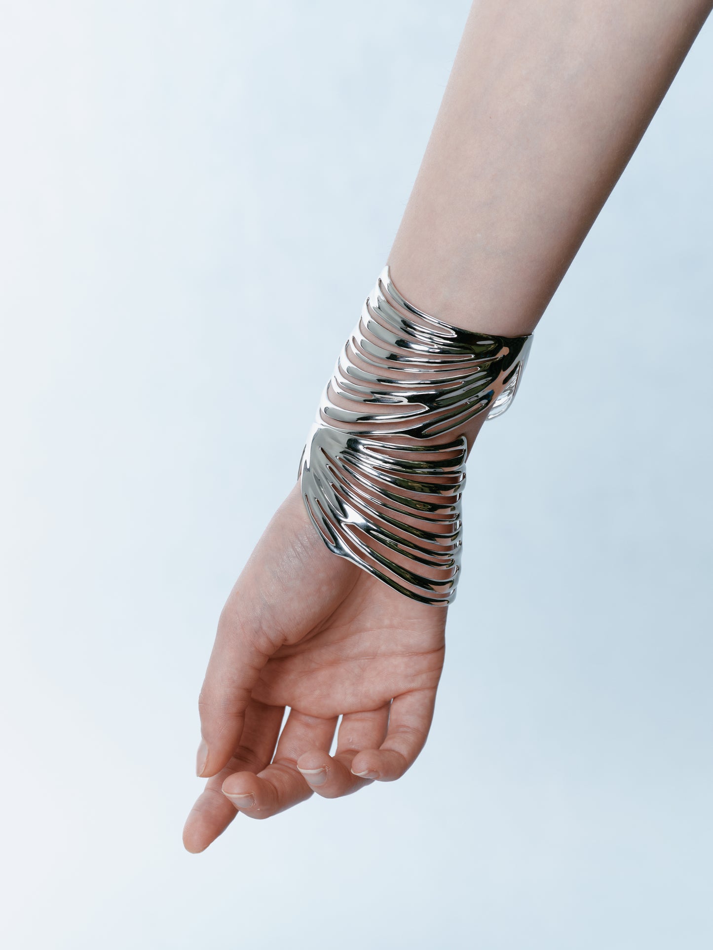 Silver Winding Bracelet