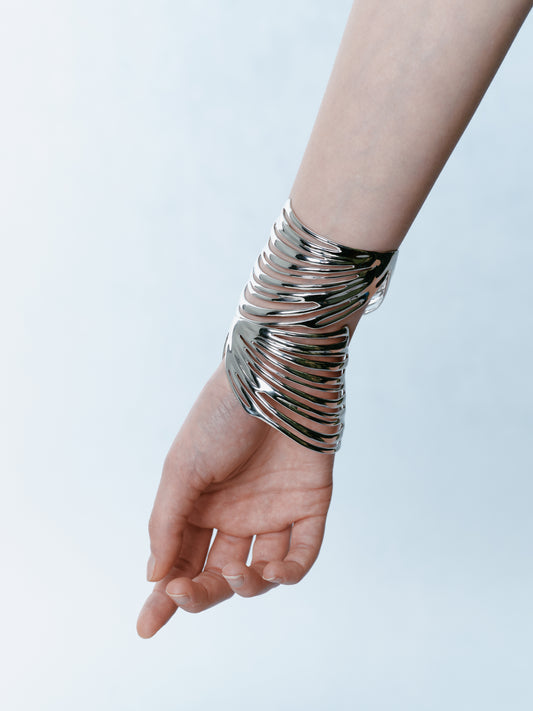 Silver Winding Bracelet