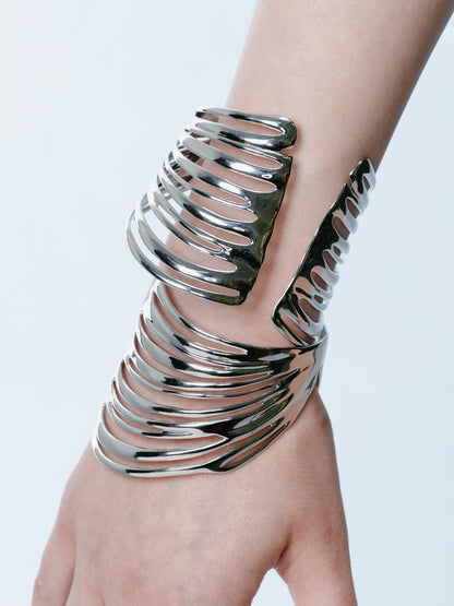 Silver Winding Bracelet