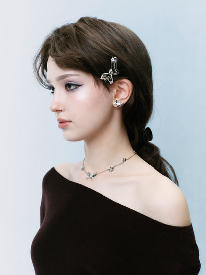 Lily Wing Hairpins