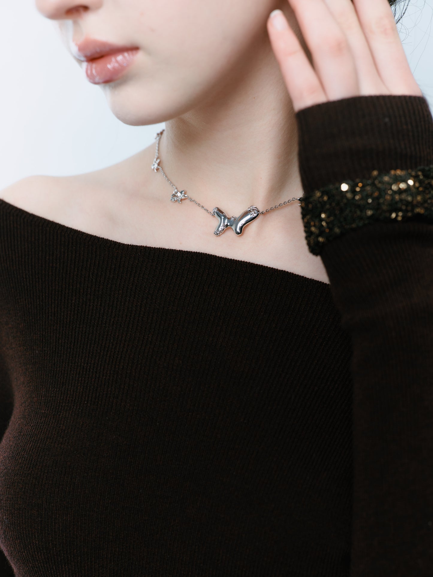 Lily Wing Necklace
