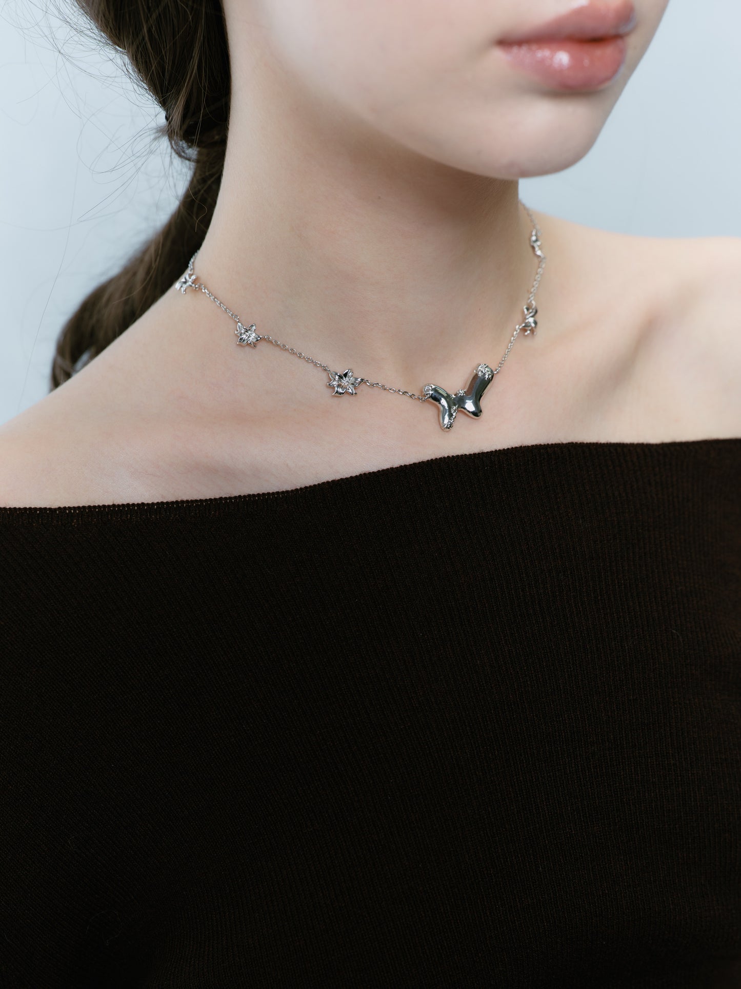 Lily Wing Necklace