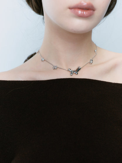 Lily Wing Necklace