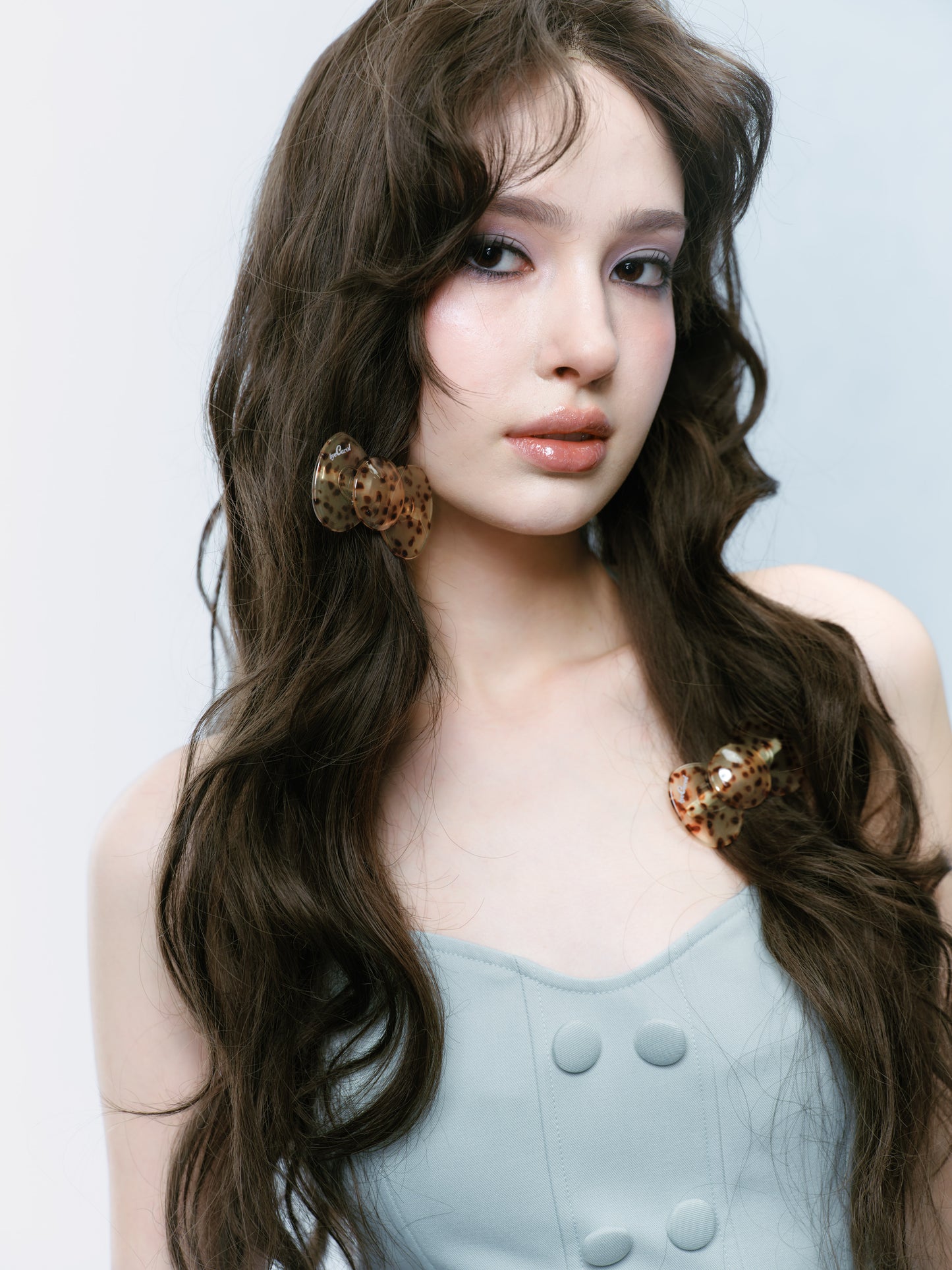 Leopard Bow Hairclip