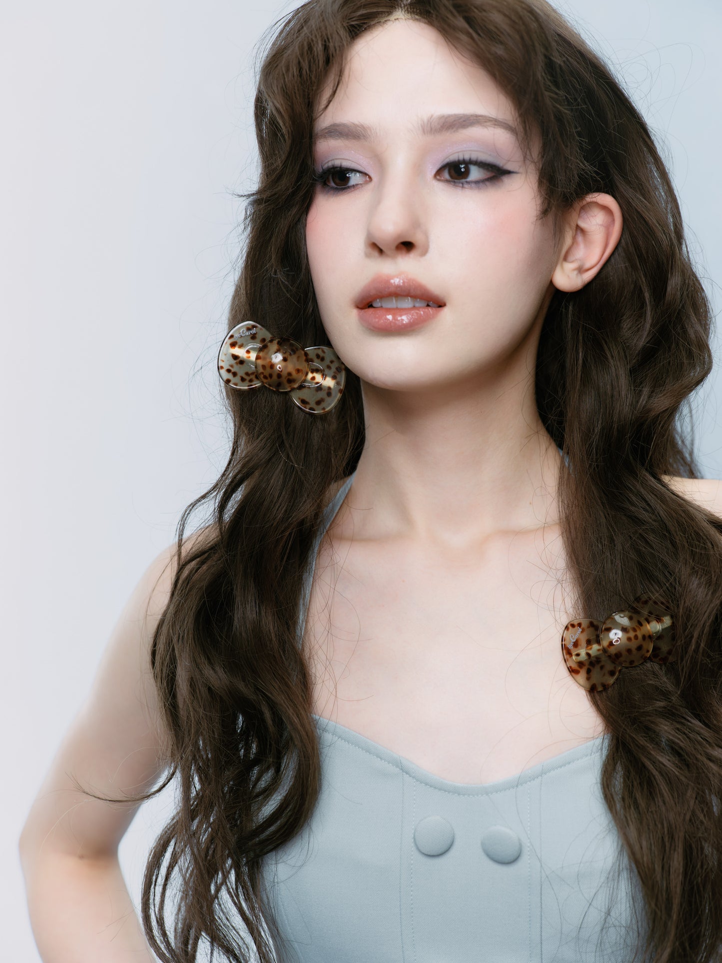 Leopard Bow Hairclip