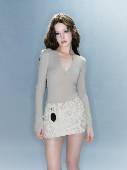 Ivory Midnight Knit Top