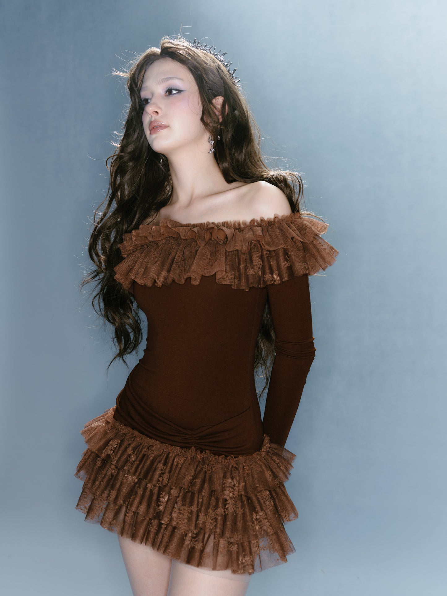 Amber Petal Dress