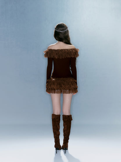 Amber Petal Dress