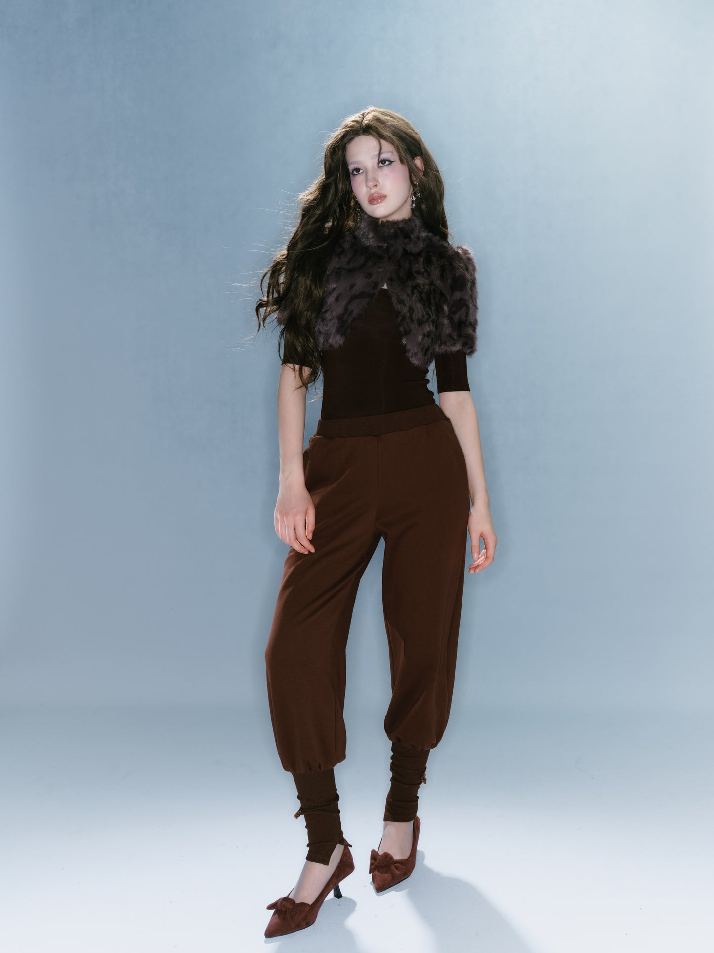 Black KittenClaw Fur Jacket