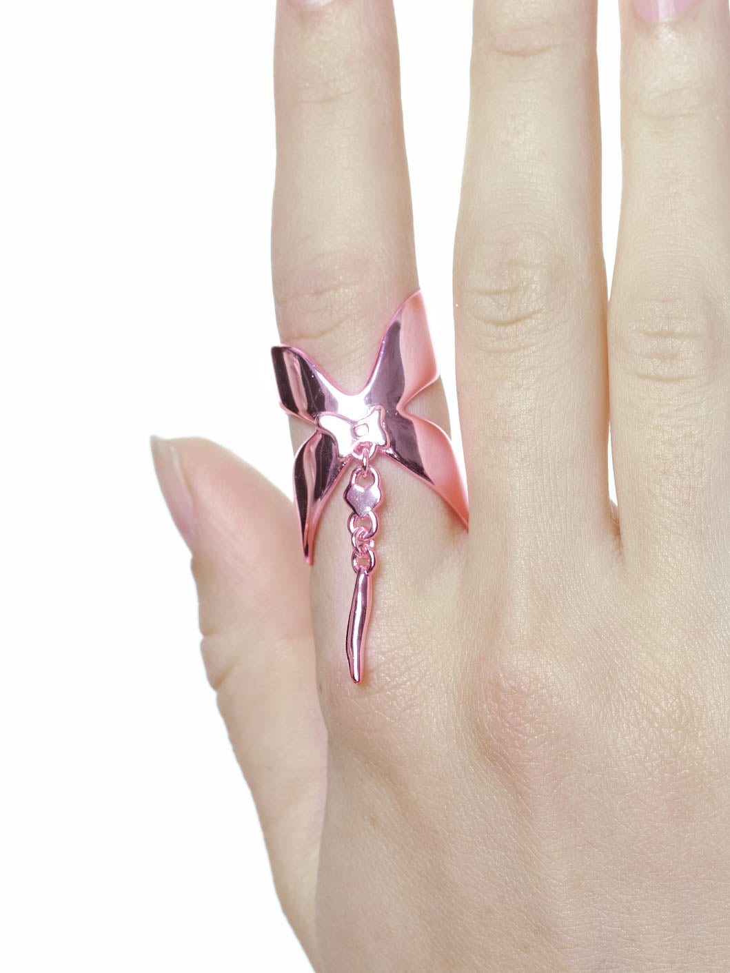 Pink Winding Ring