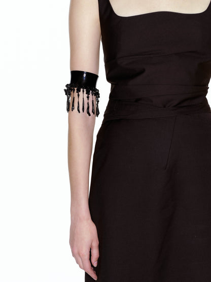 Black Swaying Arm Bracelet