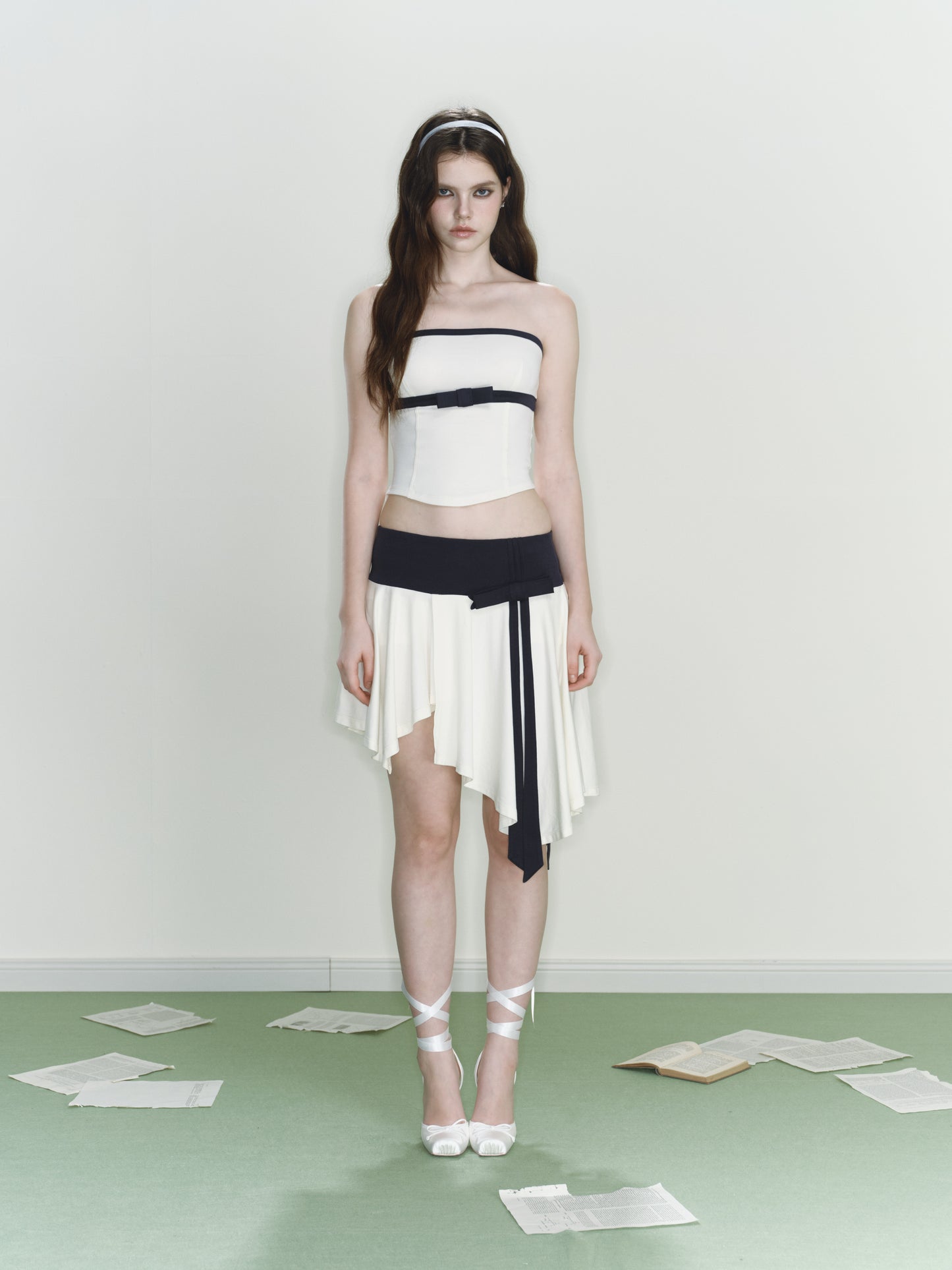 Swan Bolero Knit Set (SHIPS BY 7/20)
