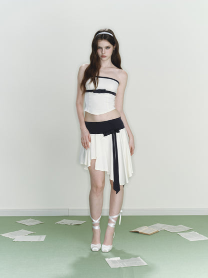 Swan Knit Skirt (SHIPS BY 7/20)