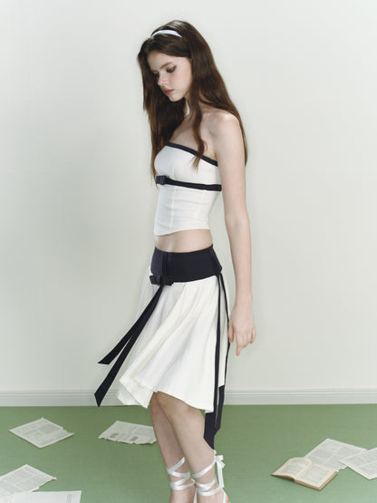 Swan Knit Skirt (SHIPS BY 7/20)