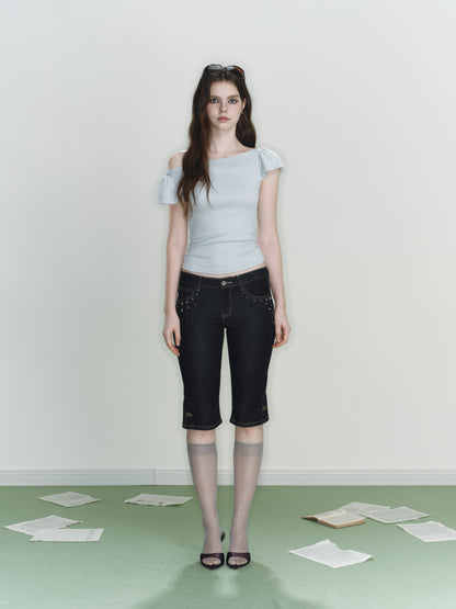 Starry Capri Jeans