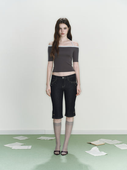 Jinx Knit Top (Grey)