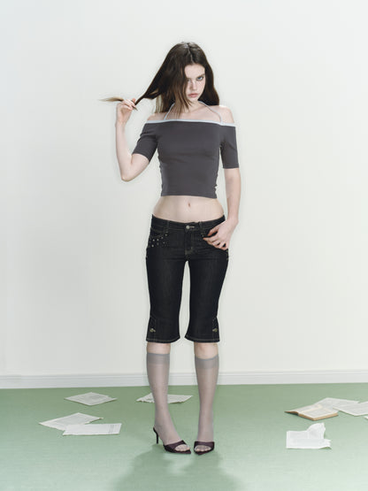 Jinx Knit Top (Grey)