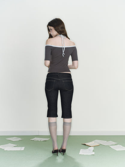 Jinx Knit Top (Grey)